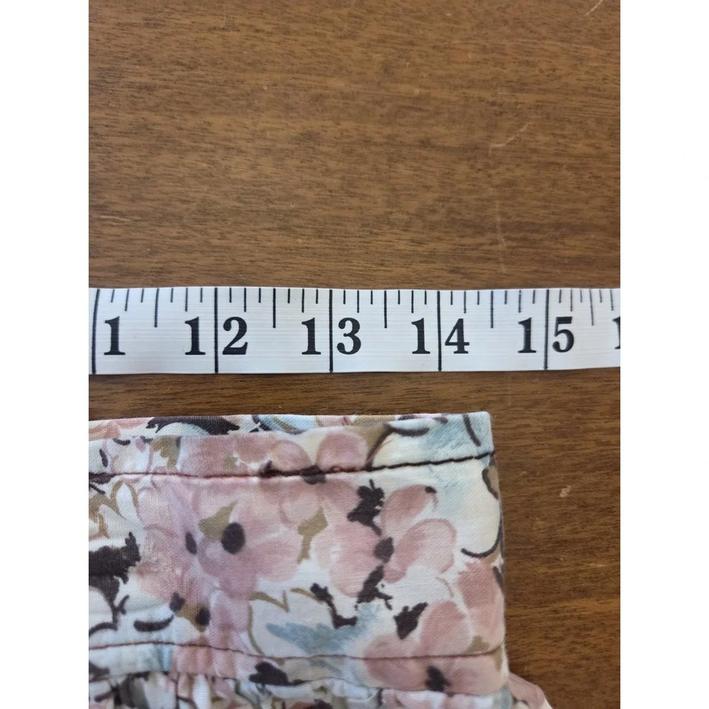Vtg Reldan Prairie Skirt Women's Sm‎ Med Long Floral Cottagecore Peasant
